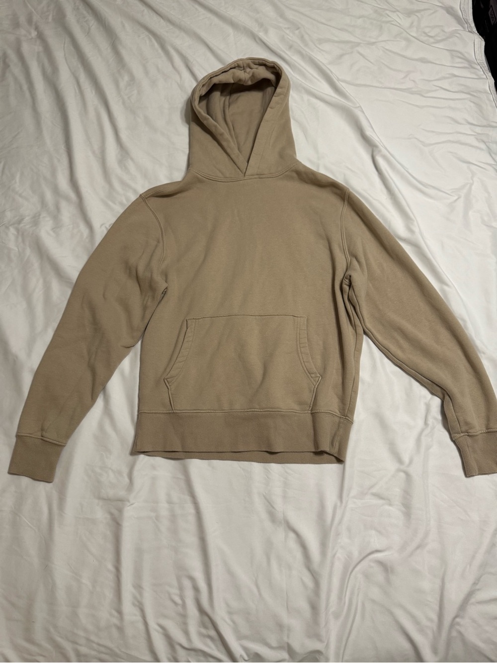 Old Navy Men's Hooded Pullover Sweatshirt - Beige/Tan